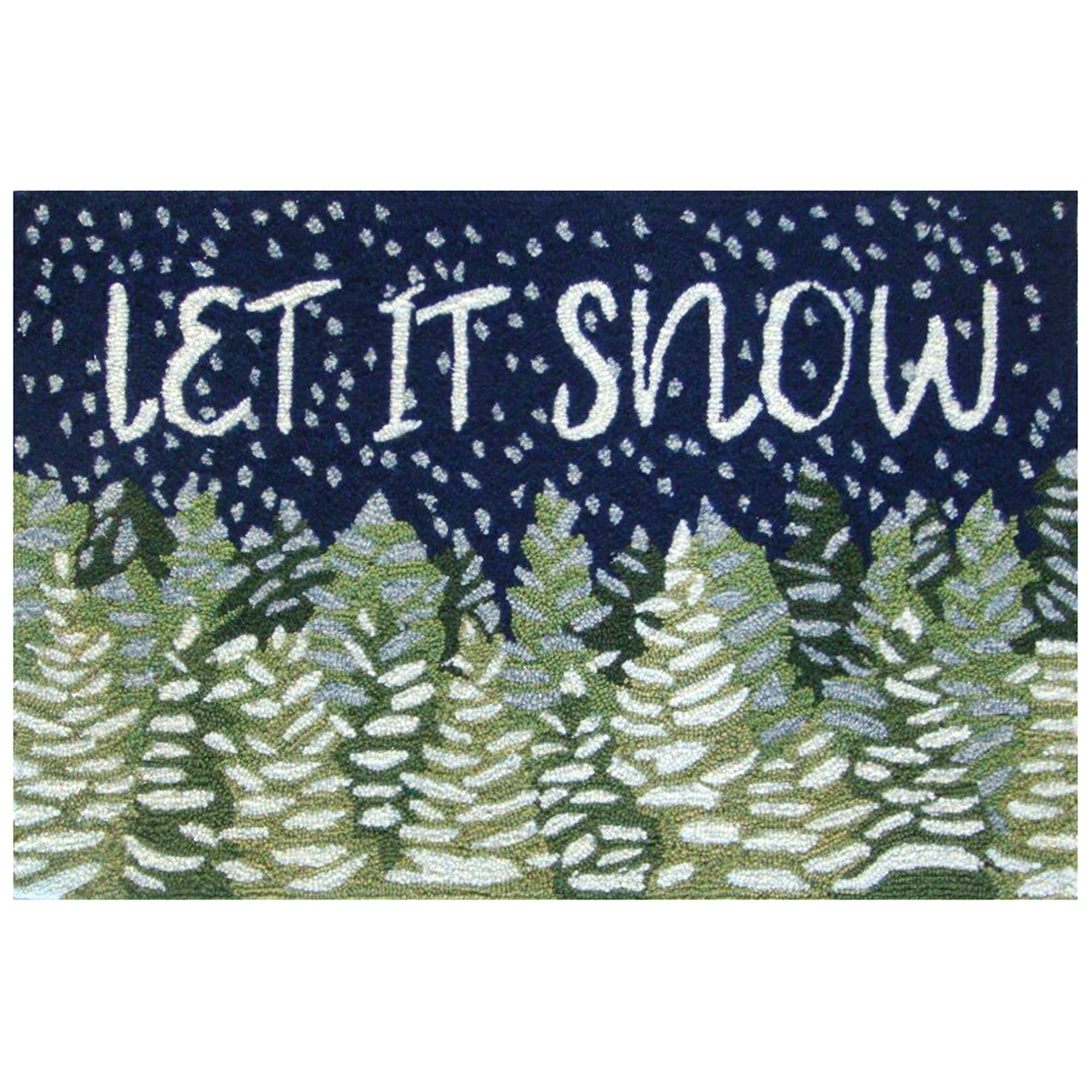 Frontporch Let It Snow Navy