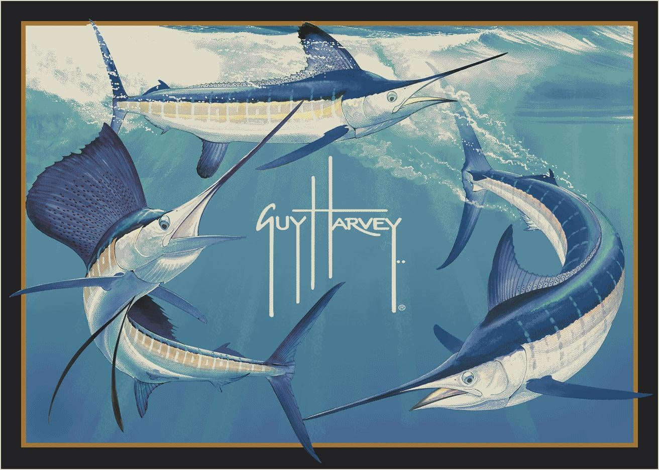 Guy Harvey Grand Slam Blue