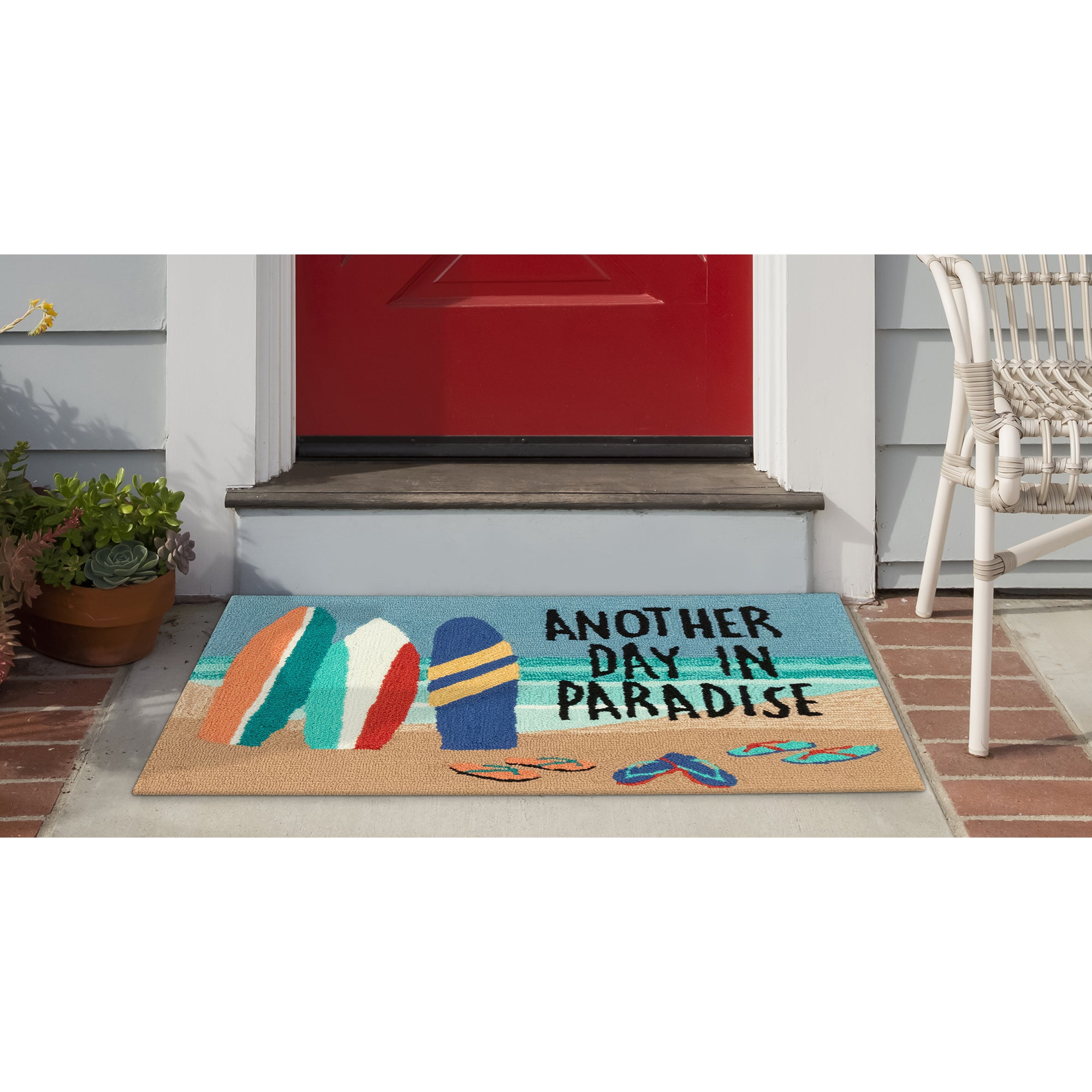 Frontporch Beach Paradise Blue