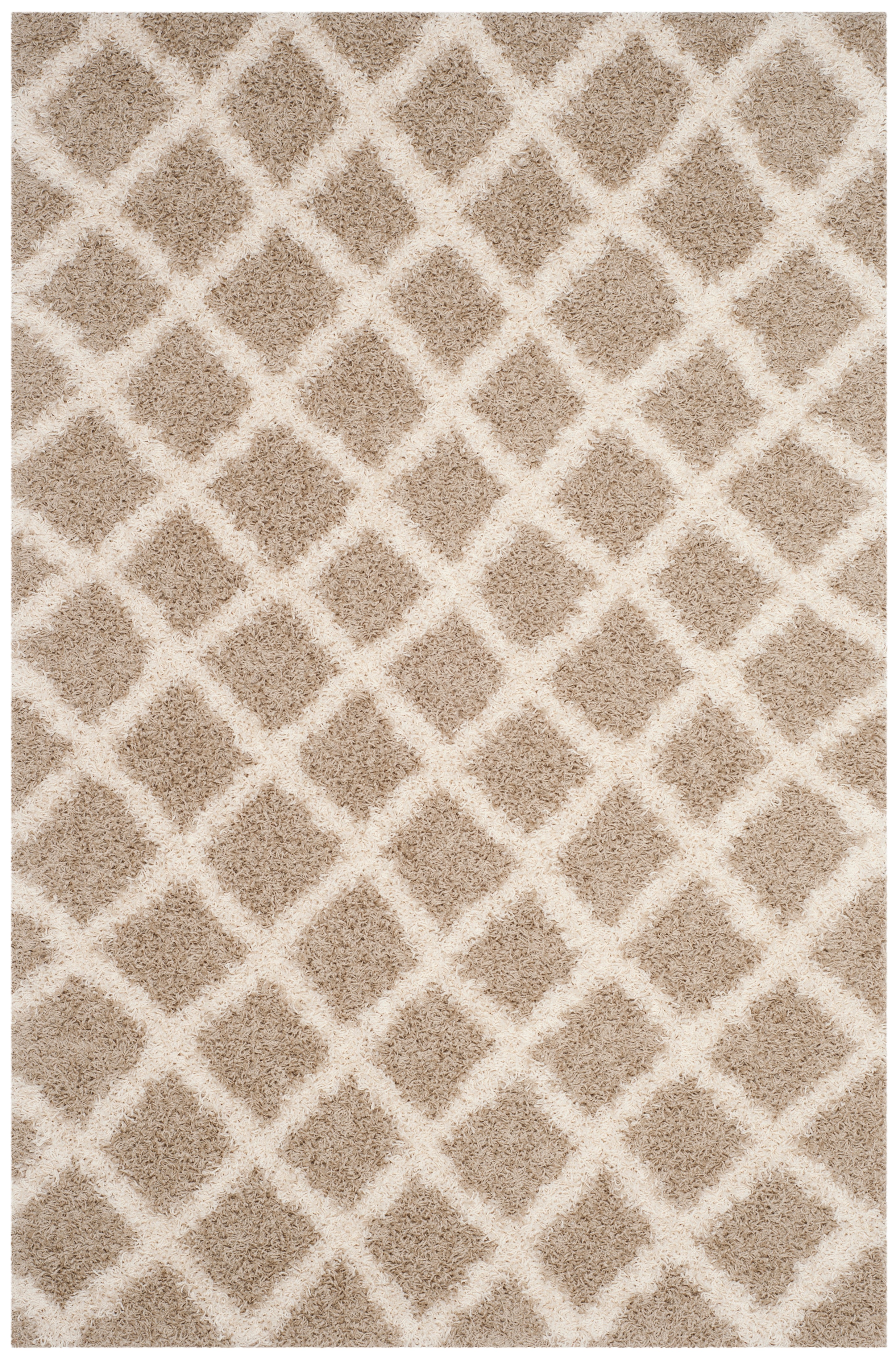 Sgd-Dallas Shag SGDS258D Beige / Ivory