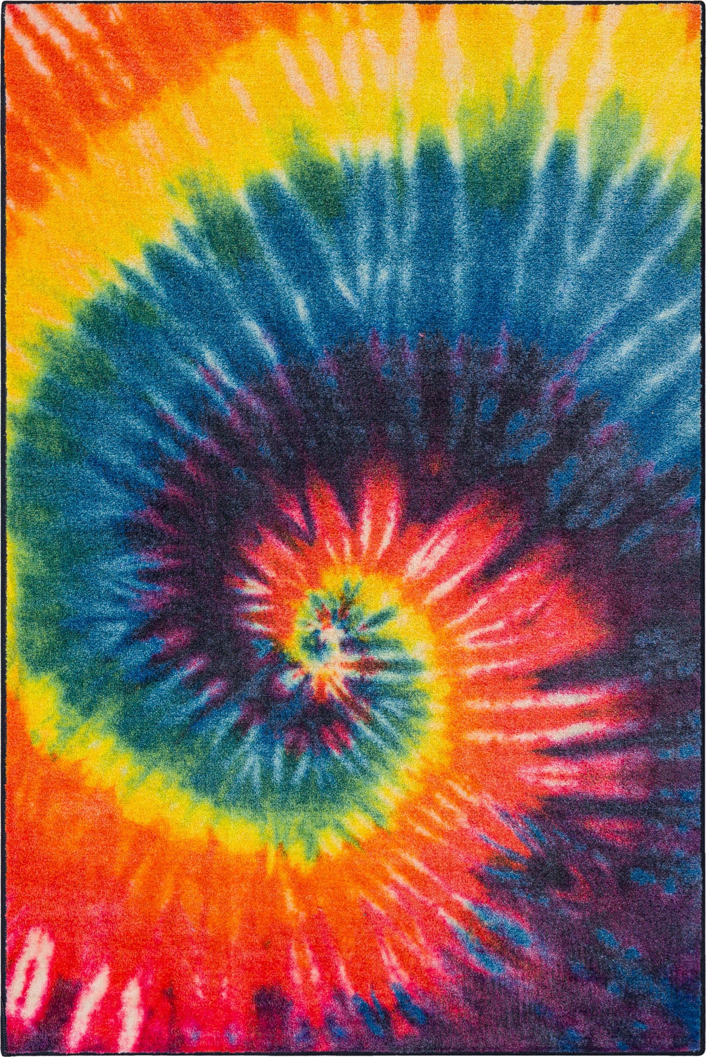 Tie Dye Swirl Rainbow